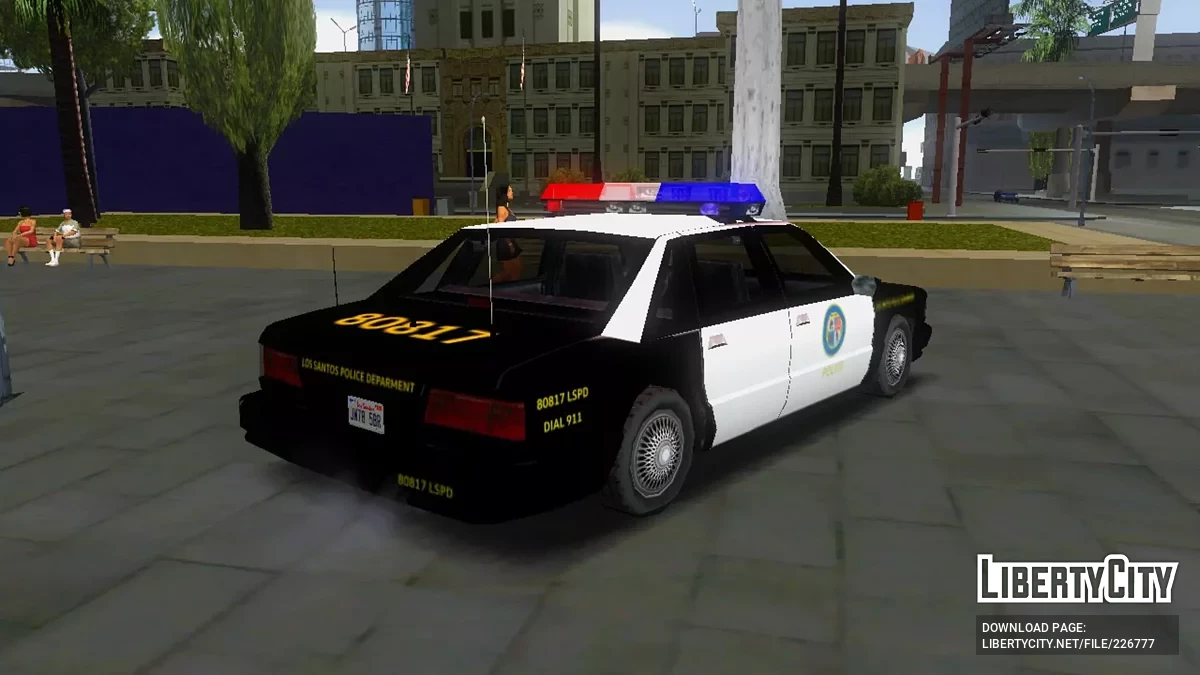 Radiowóz Los Santos 1992 / GTA San Andreas