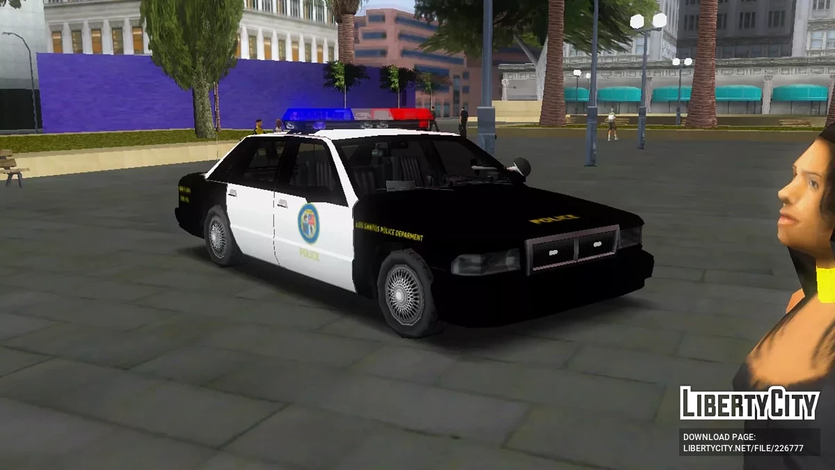Radiowóz Los Santos 1992 / GTA San Andreas