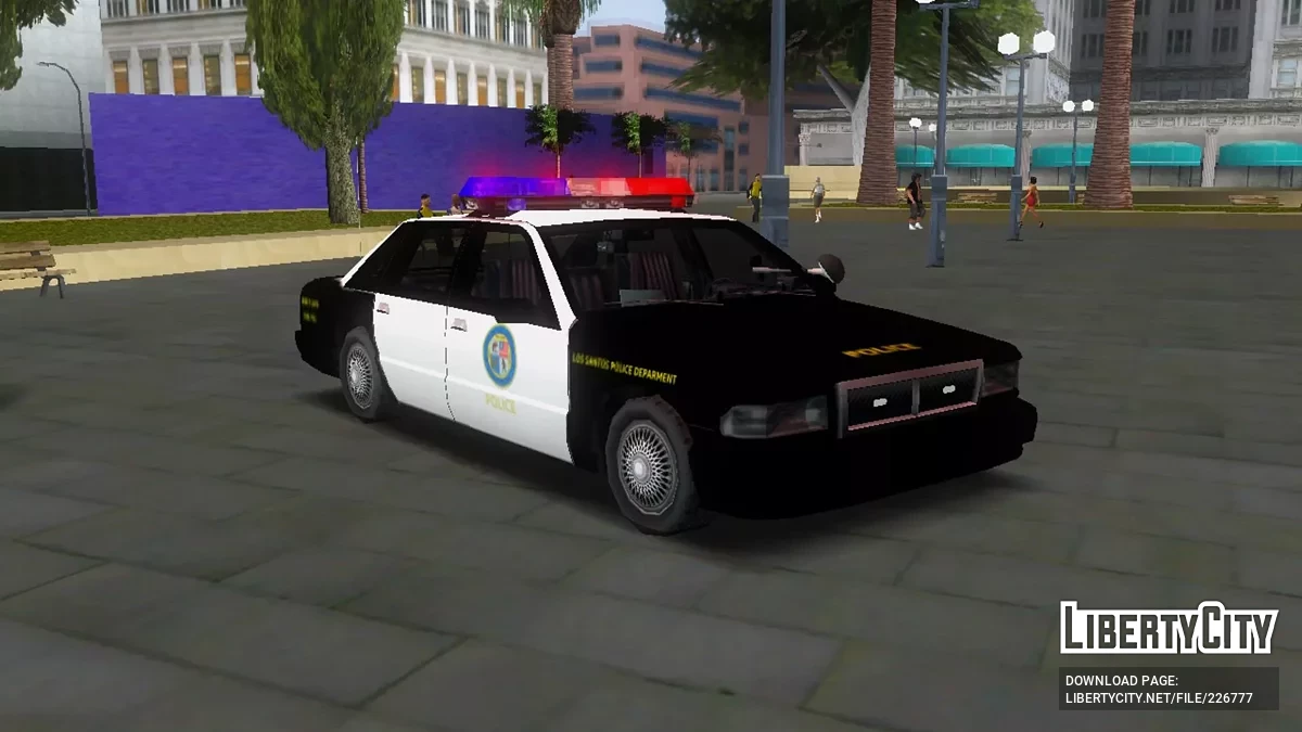 Radiowóz Los Santos 1992 / GTA San Andreas