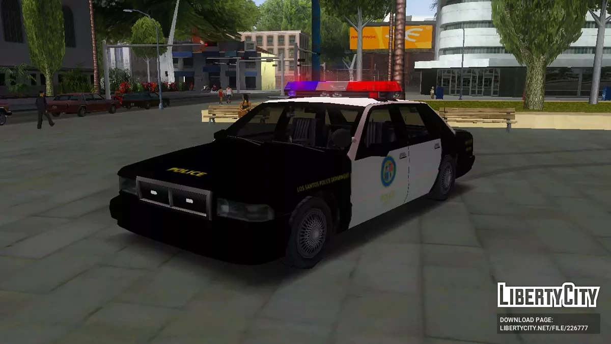 Radiowóz Los Santos 1992 / GTA San Andreas