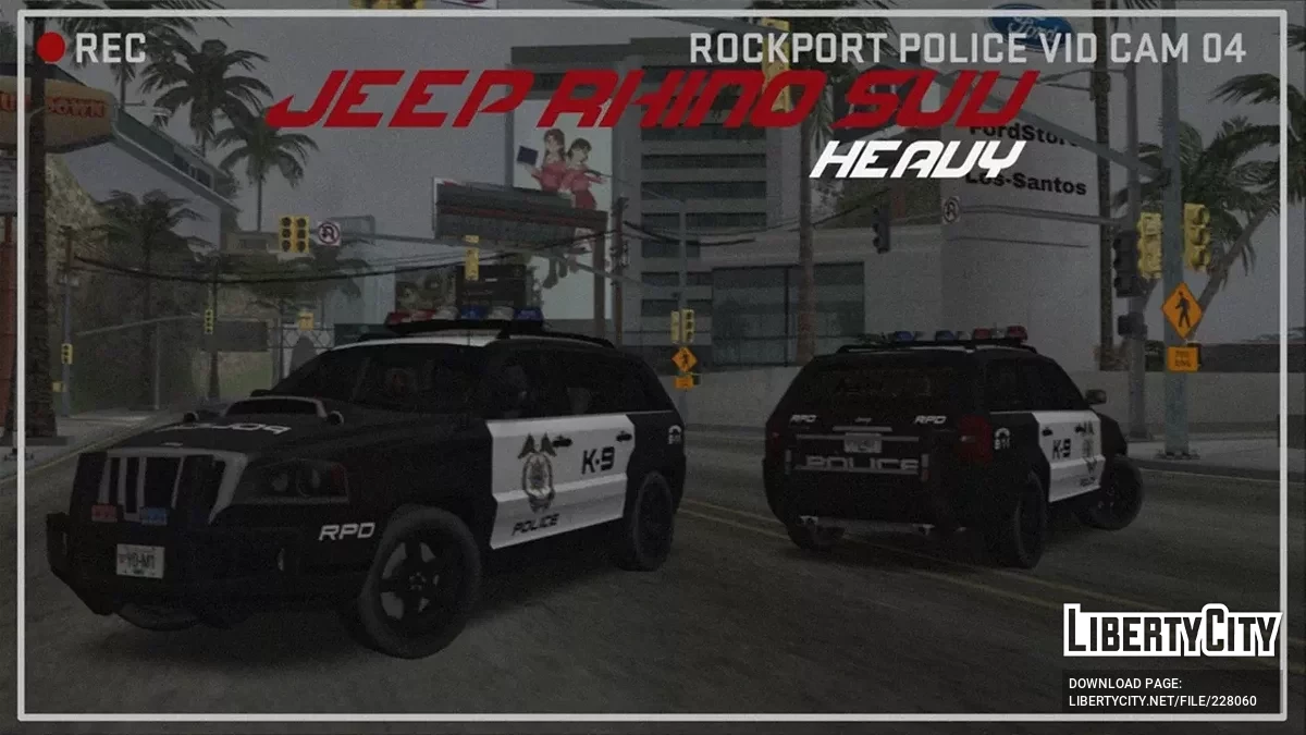 NFS MW 洛克波特警察局汽车包 (低质量, AVS) / GTA San Andreas