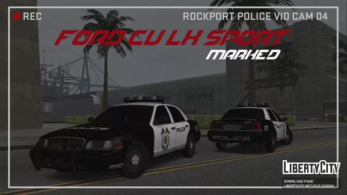 NFS MW 洛克波特警察局汽车包 (低质量, AVS) / GTA San Andreas