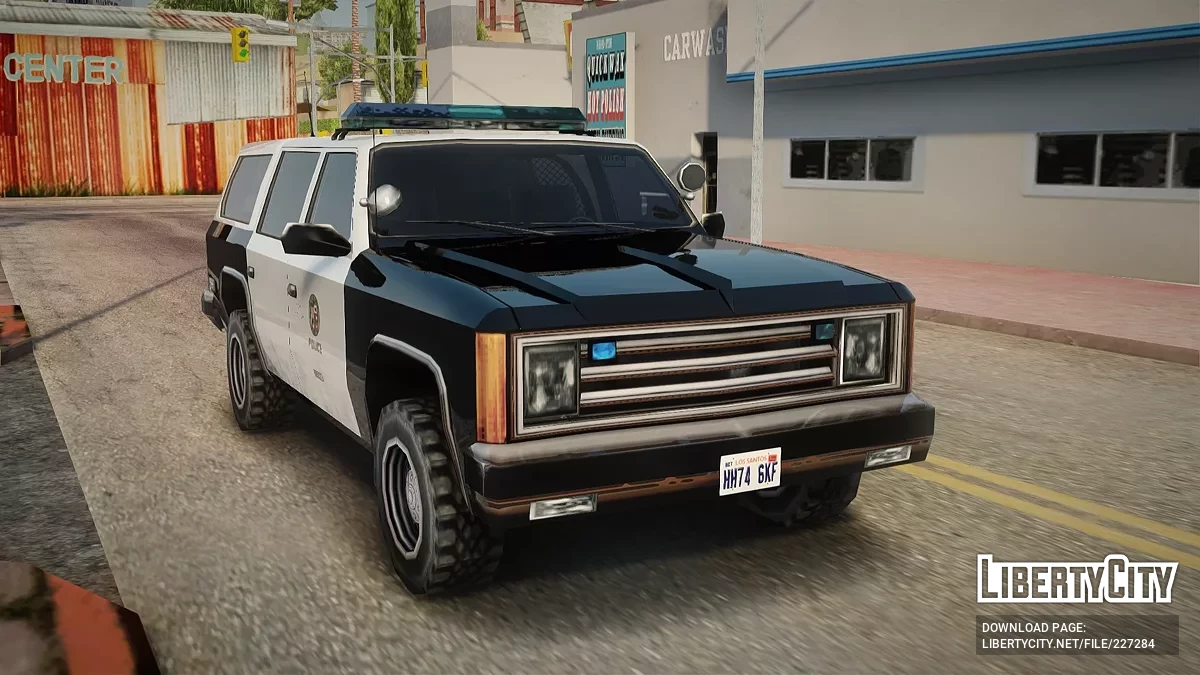 Rancher 1997 у стилі SA для патрулювання LSPD / GTA San Andreas