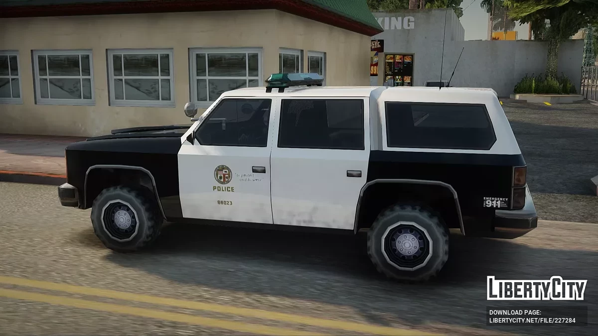 Rancher 1997 у стилі SA для патрулювання LSPD / GTA San Andreas