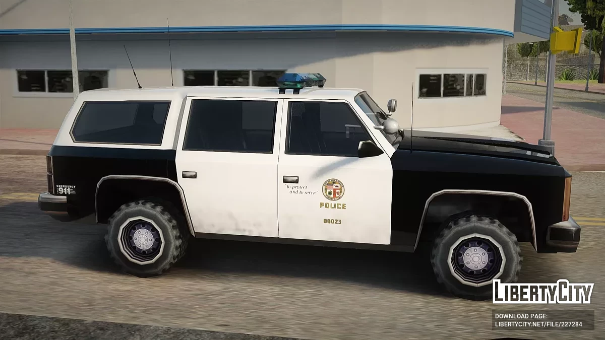 Rancher 1997 у стилі SA для патрулювання LSPD / GTA San Andreas