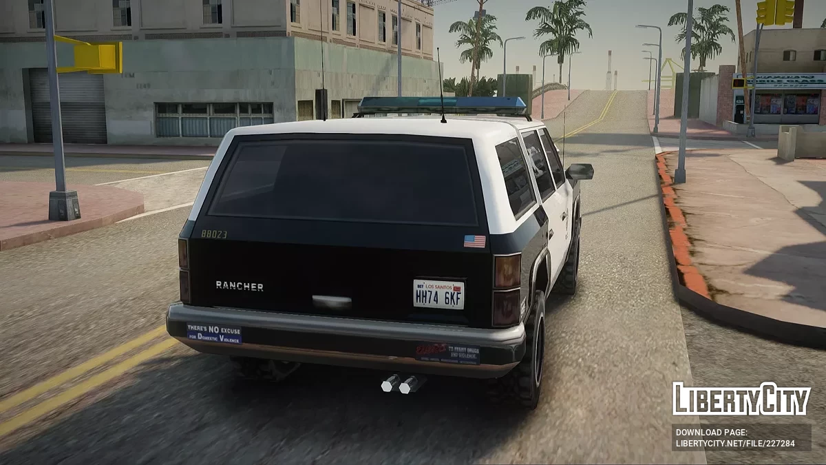 Rancher 1997 у стилі SA для патрулювання LSPD / GTA San Andreas