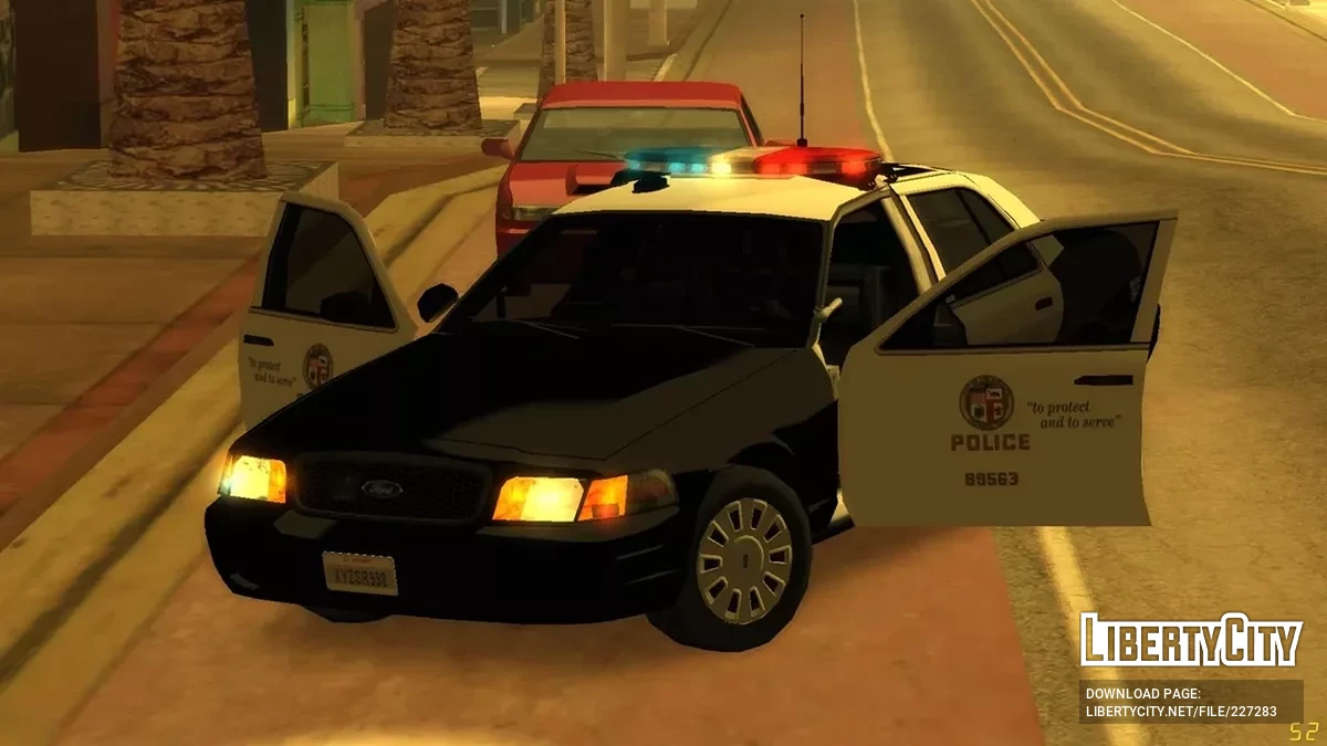 Відновлений CVPI 2011 для патрулювання LAPD / GTA San Andreas