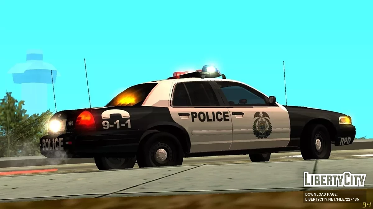 Rockport CVPI City Patrol Cruiser / GTA San Andreas