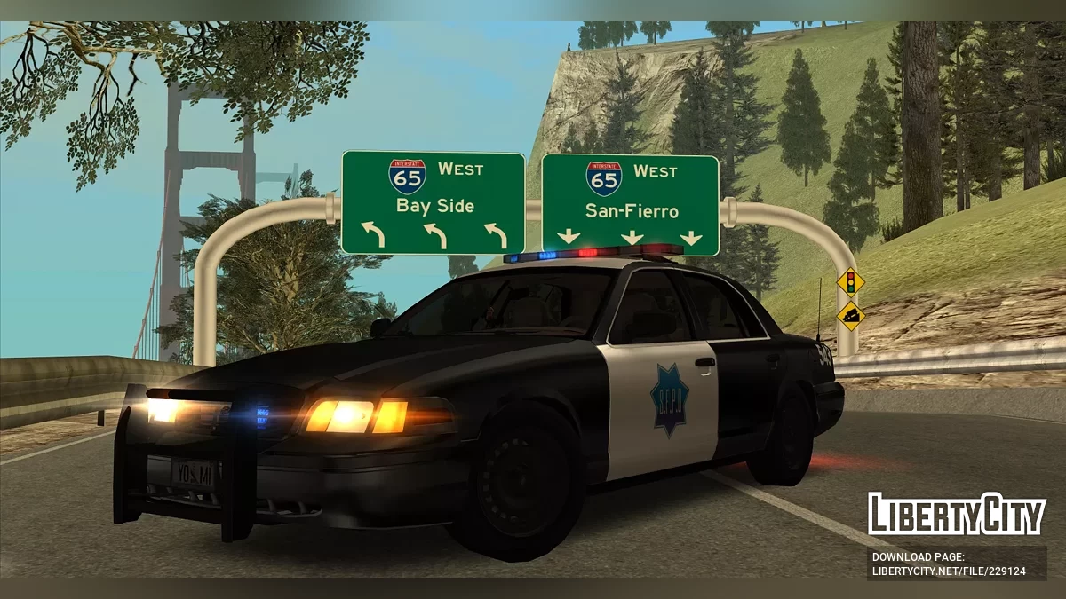 Conducteur SFPD style SF (LQ, AVS) / GTA San Andreas