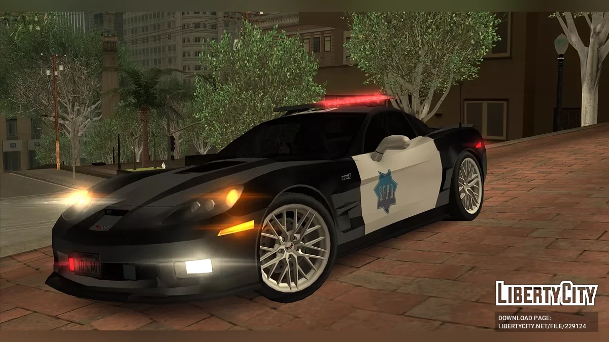 Conducteur SFPD style SF (LQ, AVS) / GTA San Andreas