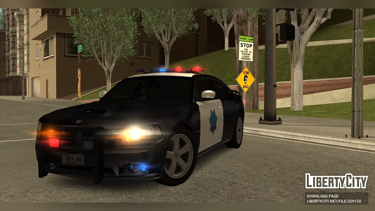Conducteur SFPD style SF (LQ, AVS) / GTA San Andreas
