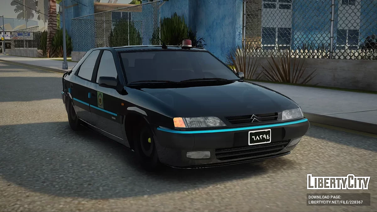 Xantia Police Iran Classic / GTA San Andreas