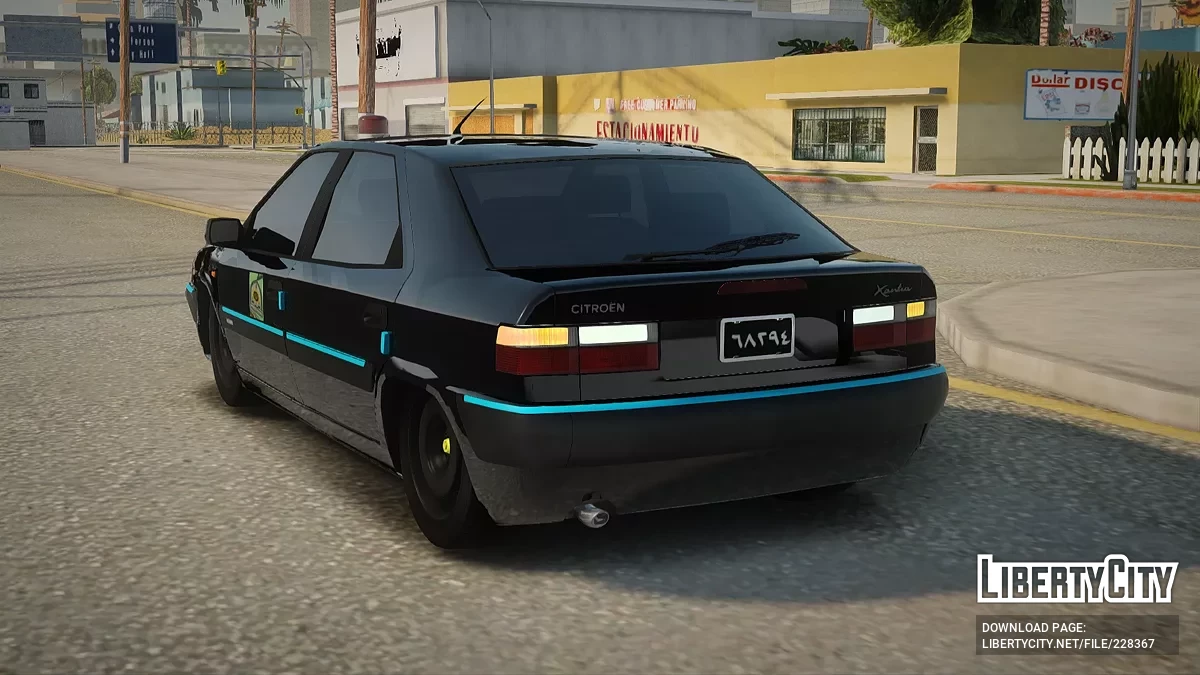 Xantia Police Iran Classic / GTA San Andreas