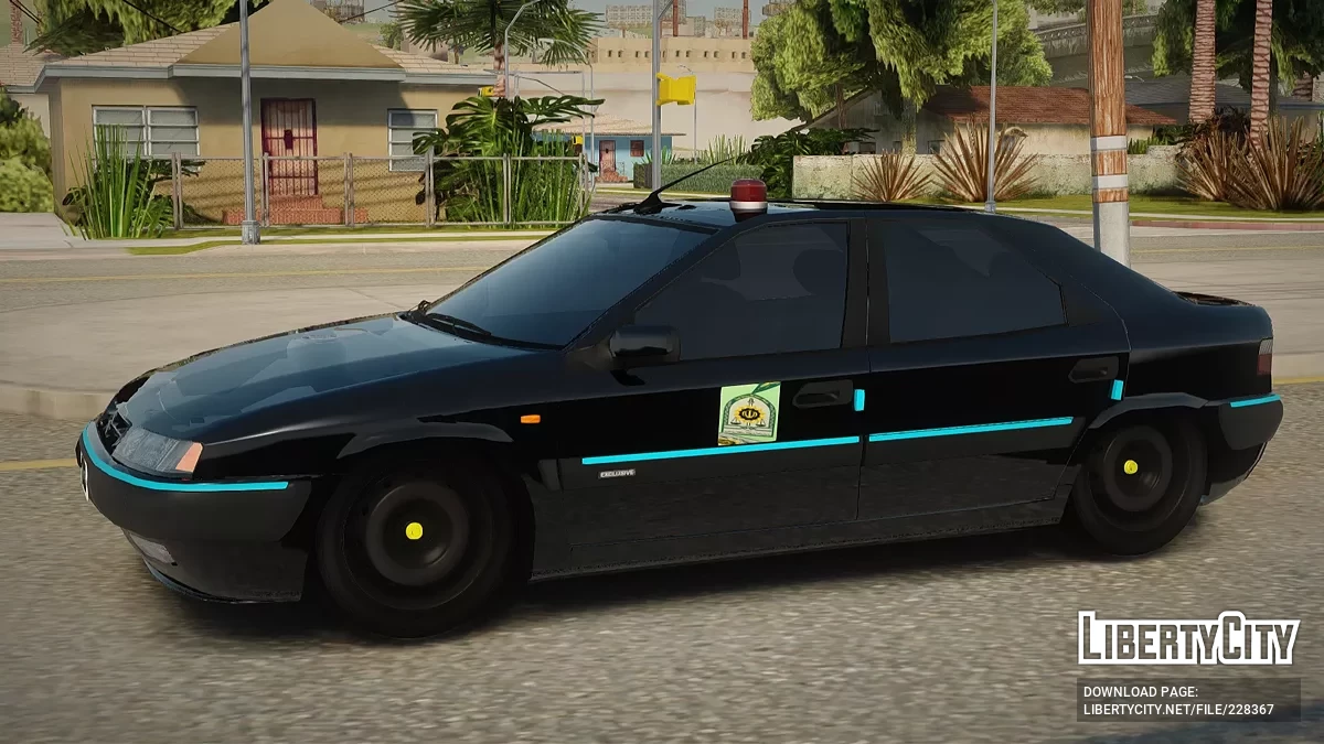 Xantia Police Iran Classic / GTA San Andreas