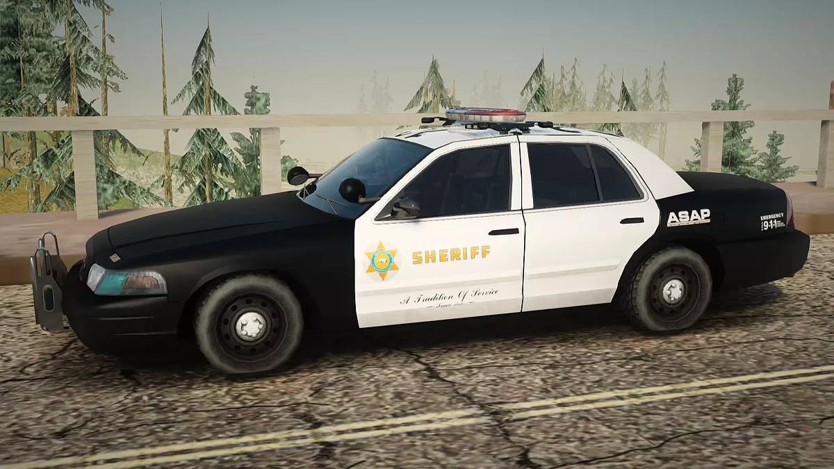 Ford Crown Victoria LASD / GTA San Andreas