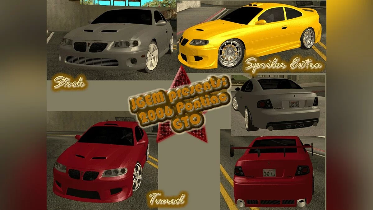 2006 Pontiac GTO / GTA San Andreas