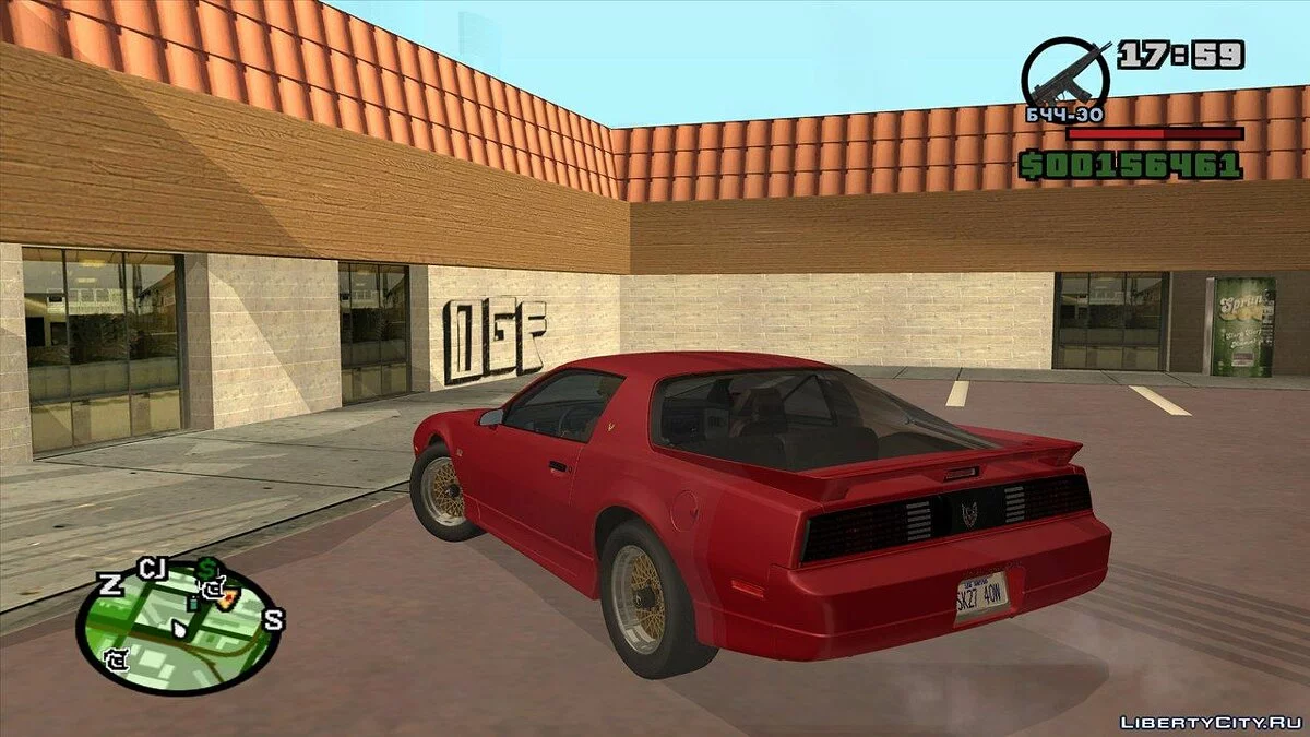 1987 Pontiac Firebird Trans Am GTA / GTA San Andreas