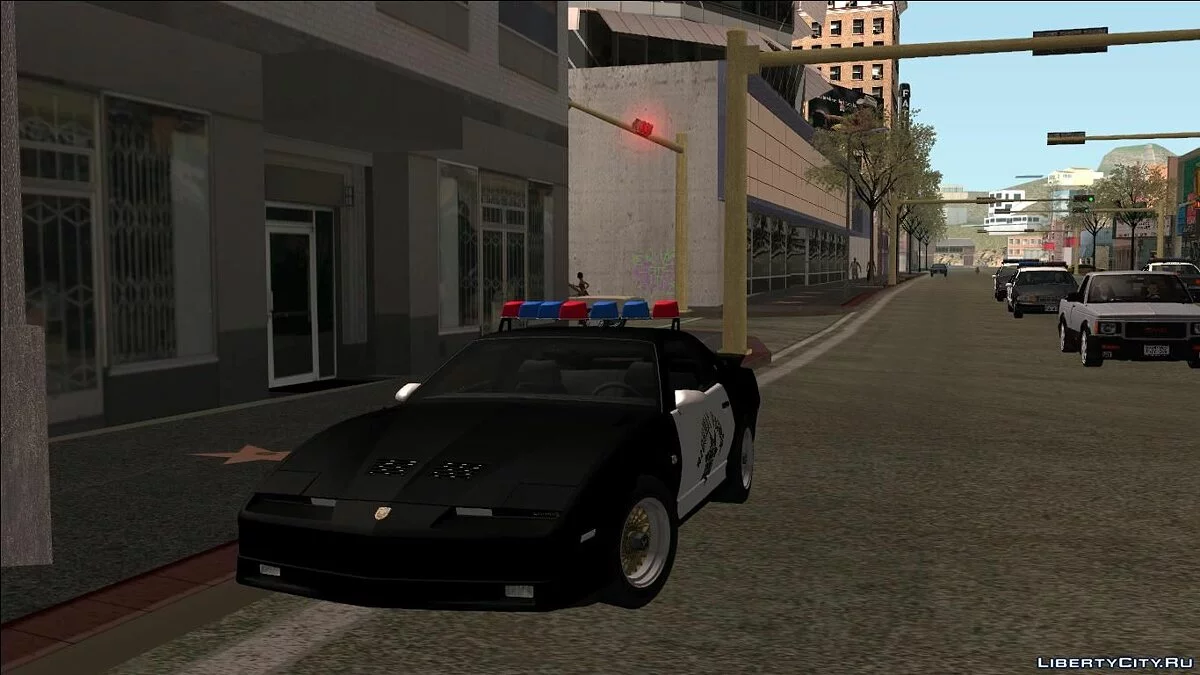 Pontiac Firebird 1987 Polizei / GTA San Andreas