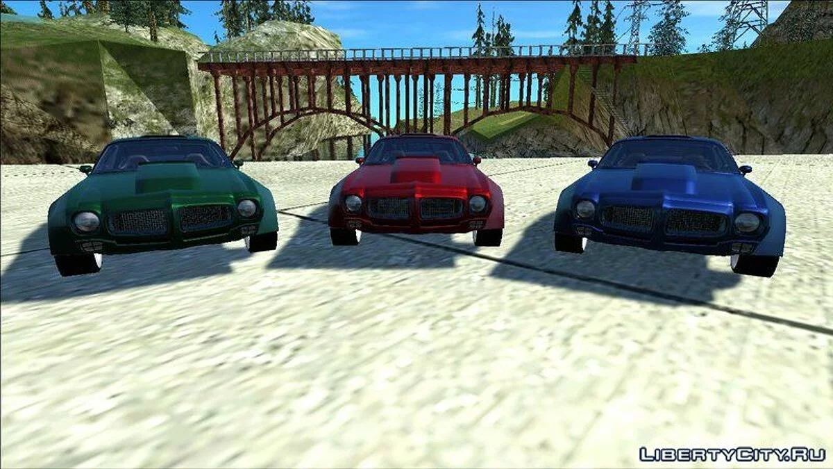 Pontiac Firebird 1970 (personnalisé) / GTA San Andreas