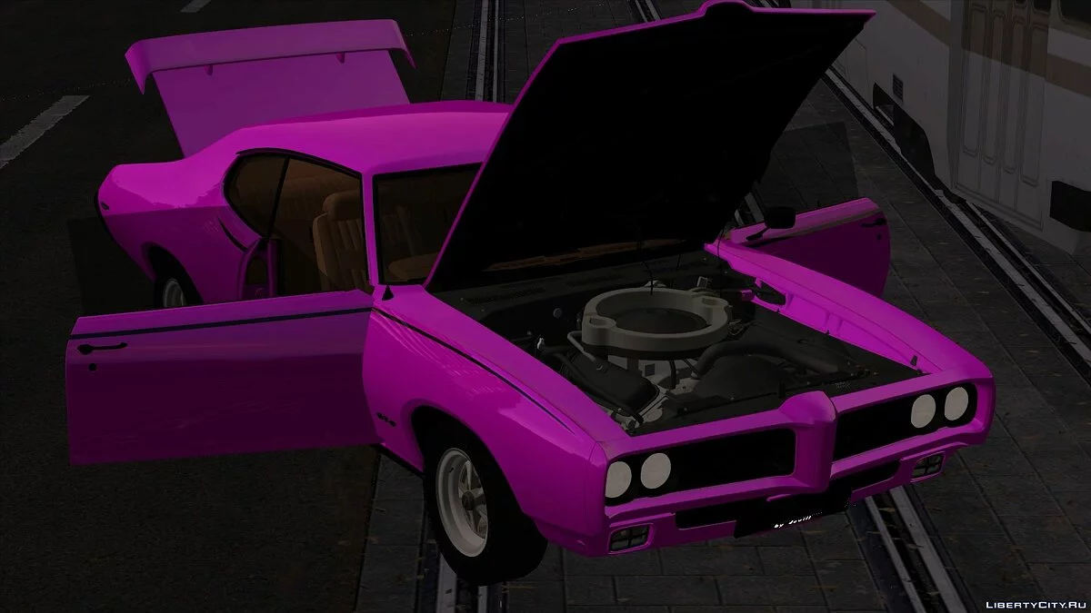 Pontiac GTO 'The Judge' Серія II 1969 / GTA San Andreas