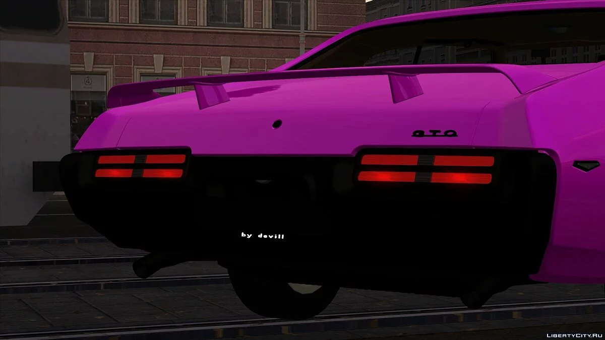 Pontiac GTO 'The Judge' Серія II 1969 / GTA San Andreas