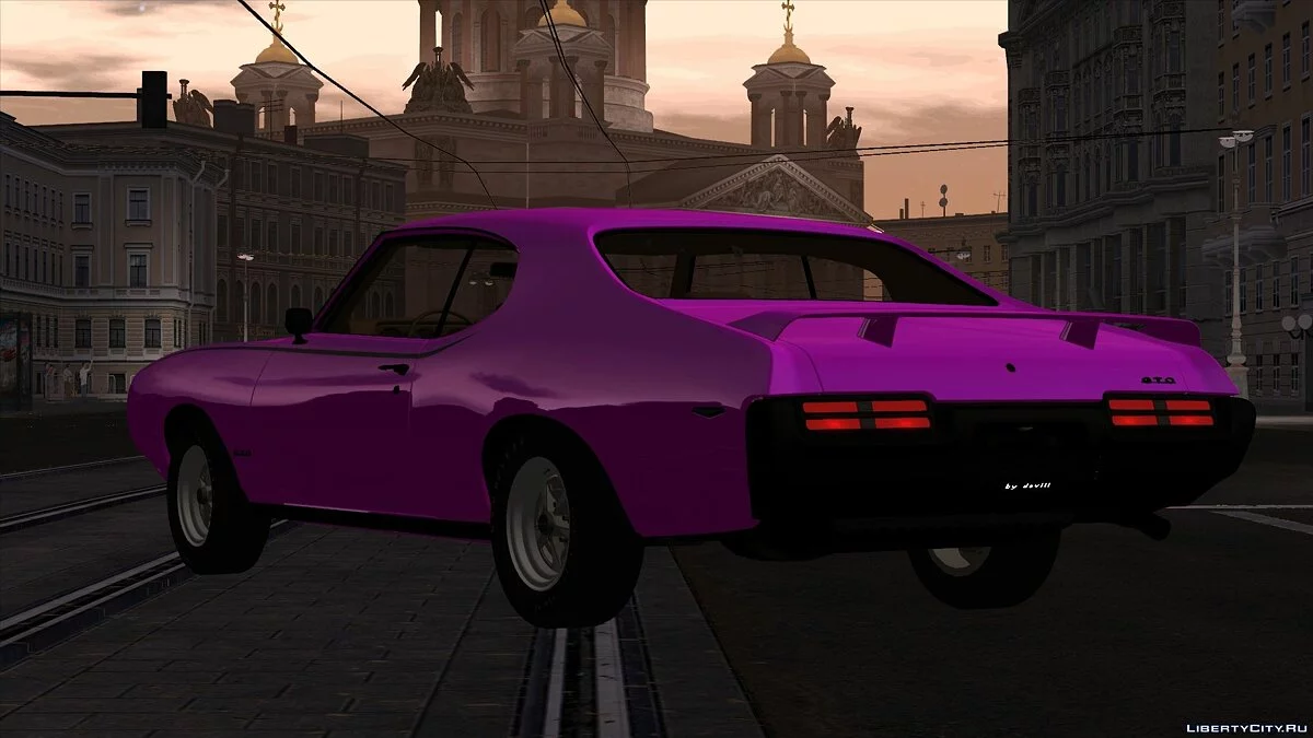 Pontiac GTO 'The Judge' Серія II 1969 / GTA San Andreas