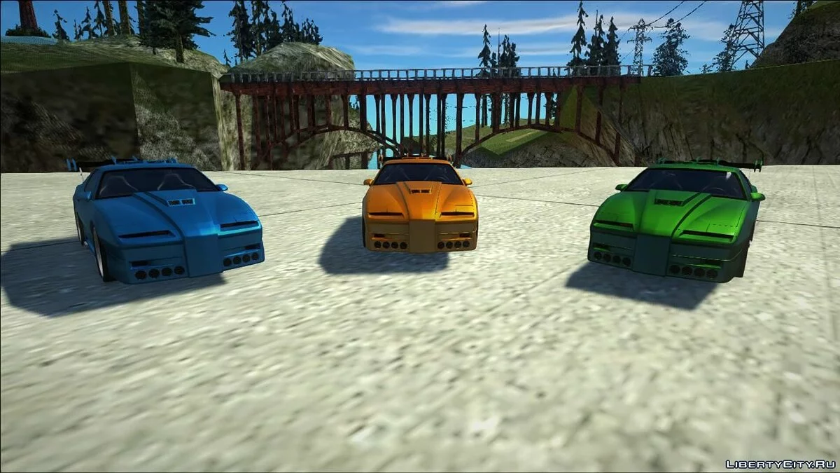 Понтіак Файербірд Кастом / GTA San Andreas