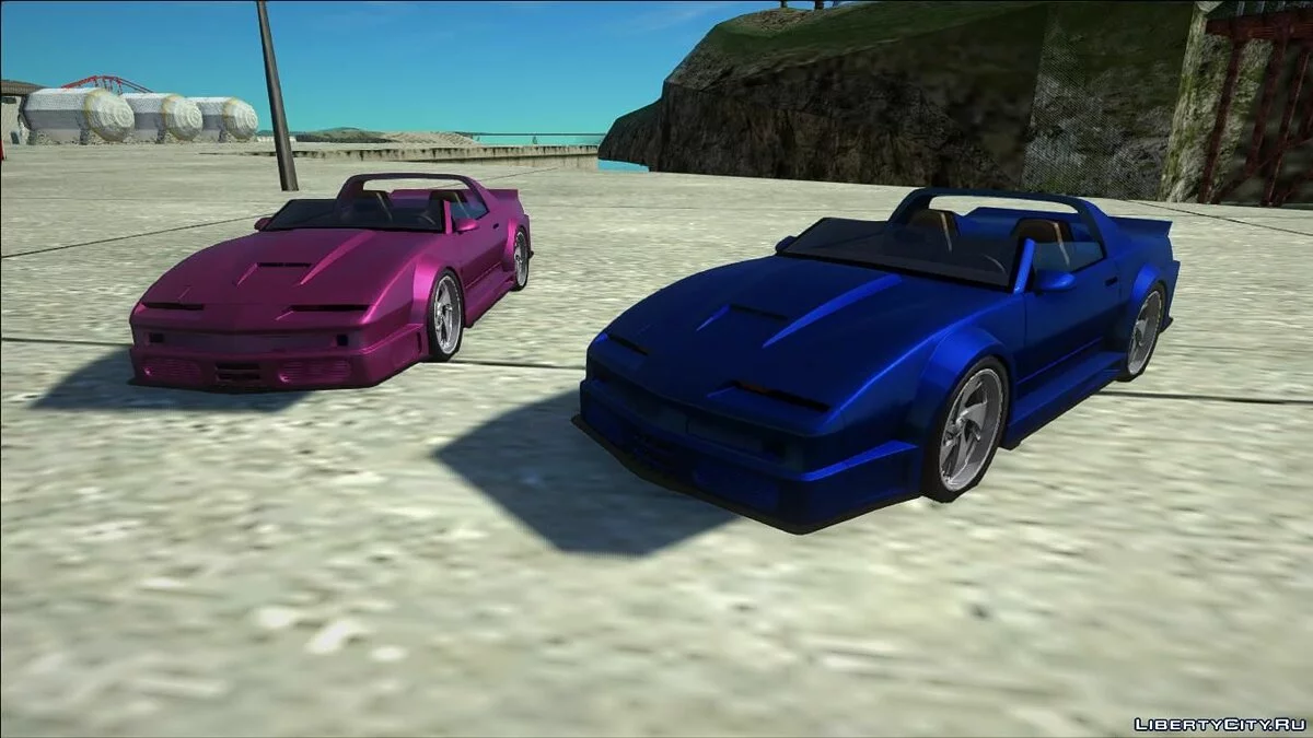 Pontiac Firebird Roadster Konzept Custom / GTA San Andreas
