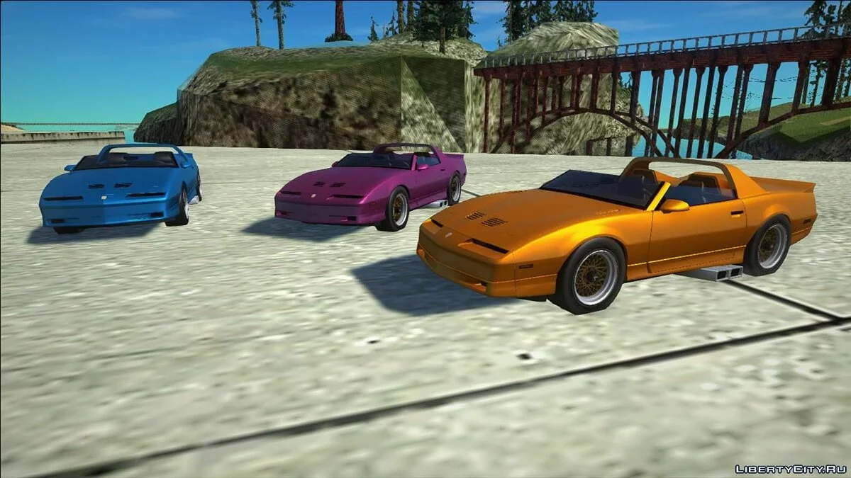 Pontiac Firebird Roadster Concept / GTA San Andreas