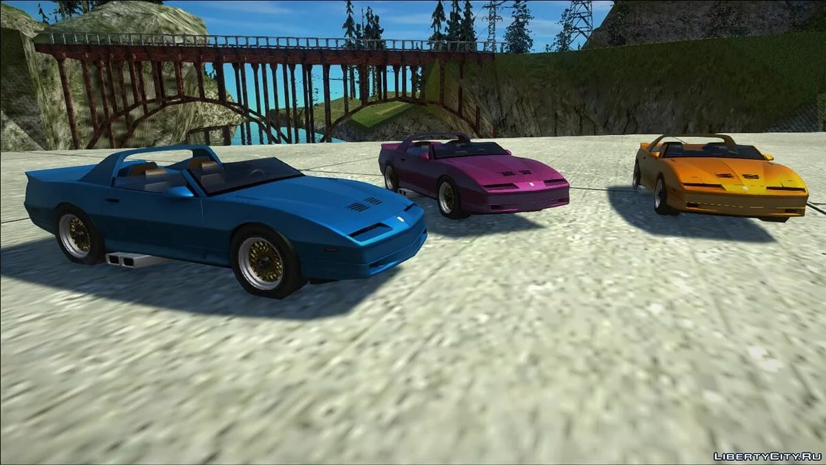 Pontiac Firebird Roadster Concept / GTA San Andreas