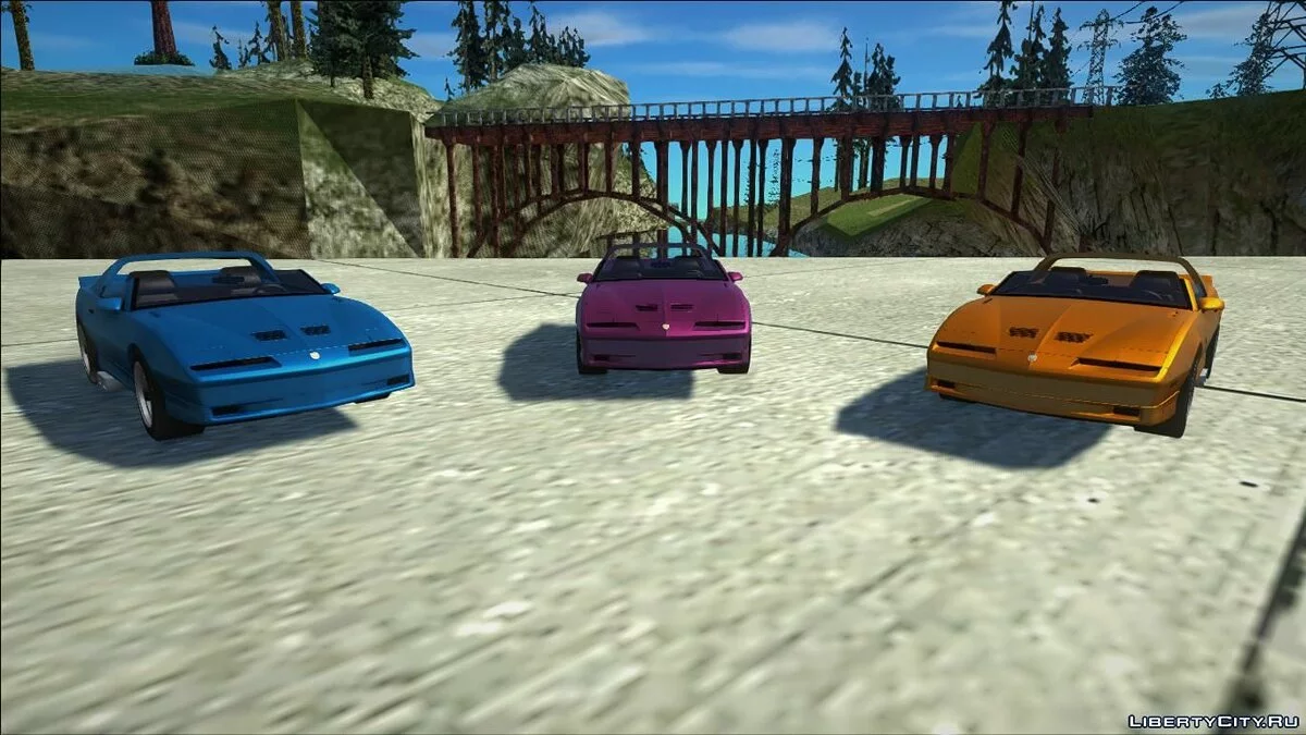 Pontiac Firebird Roadster Concept / GTA San Andreas