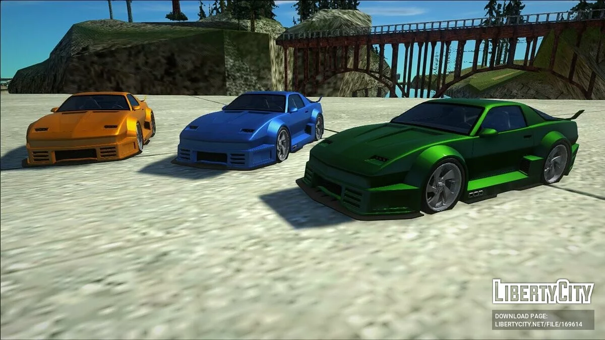 Pontiac Firebird Kustom / GTA San Andreas