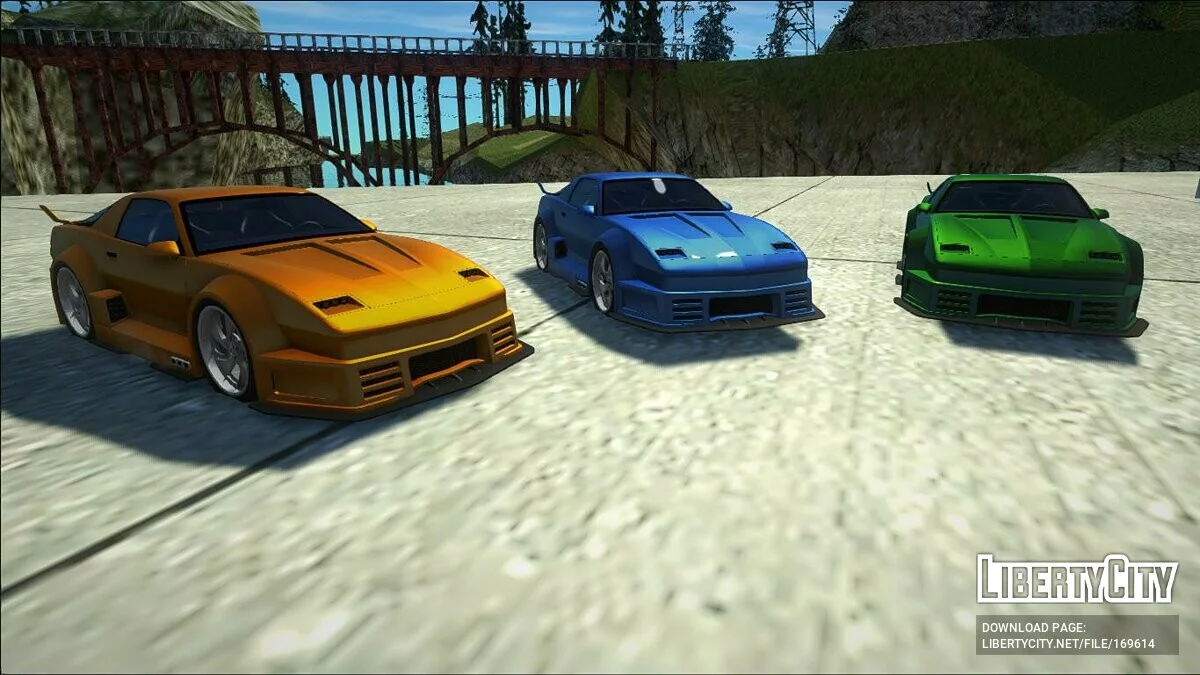 Pontiac Firebird Kustom / GTA San Andreas