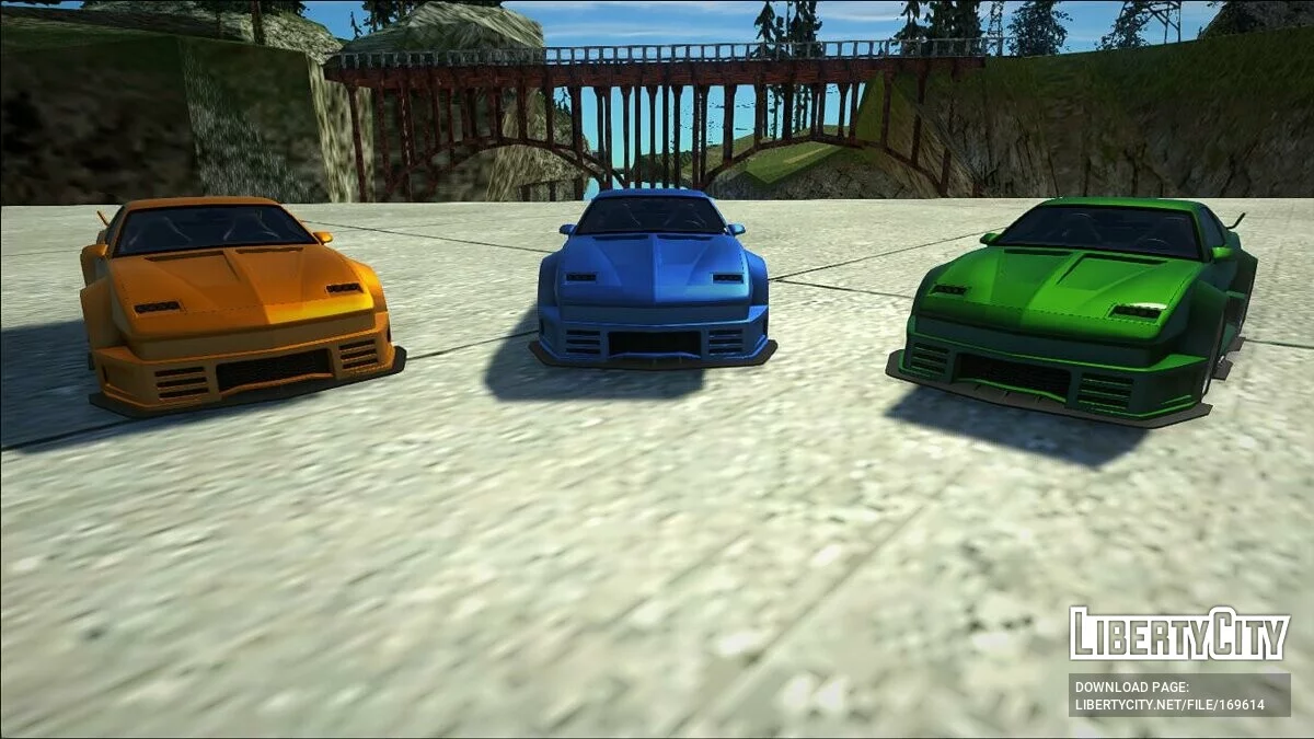 Pontiac Firebird Kustom / GTA San Andreas