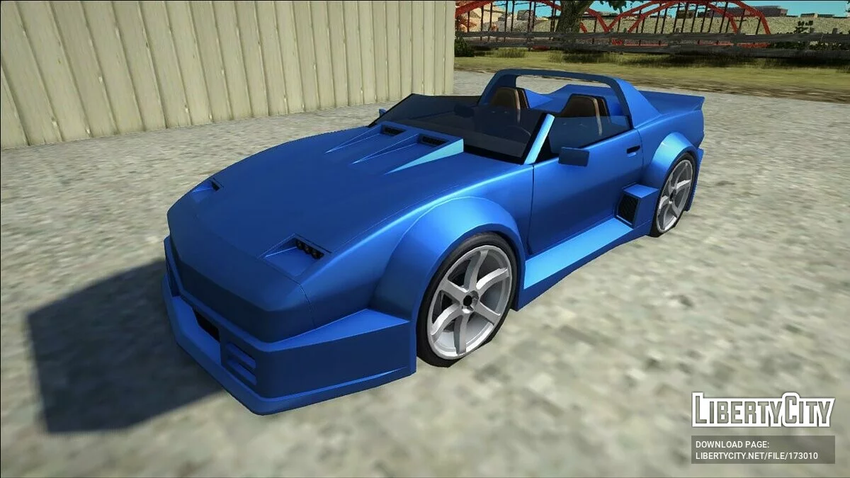 Pontiac Firebird Roadster Konzept Custom / GTA San Andreas