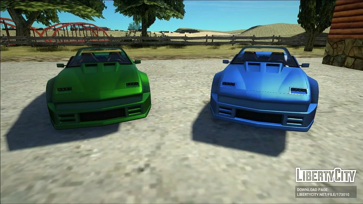 Pontiac Firebird Roadster Konzept Custom / GTA San Andreas