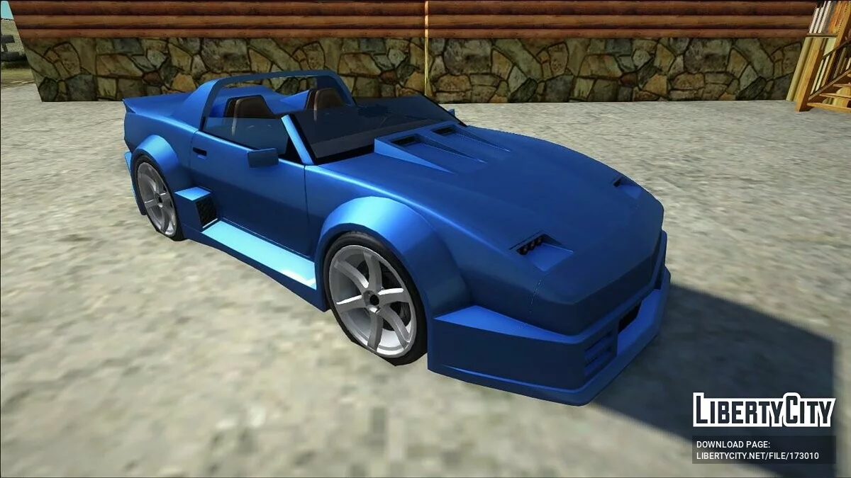 Pontiac Firebird Roadster Konzept Custom / GTA San Andreas