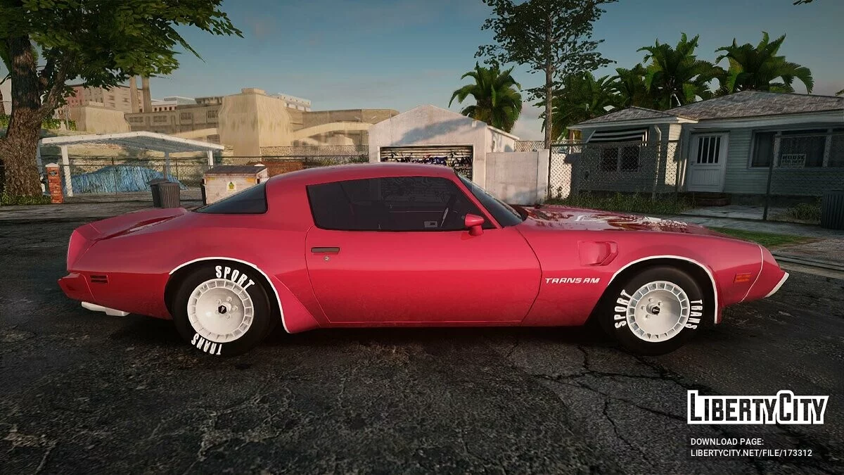 Pontiac Firebird Trans Am 1977 / GTA San Andreas