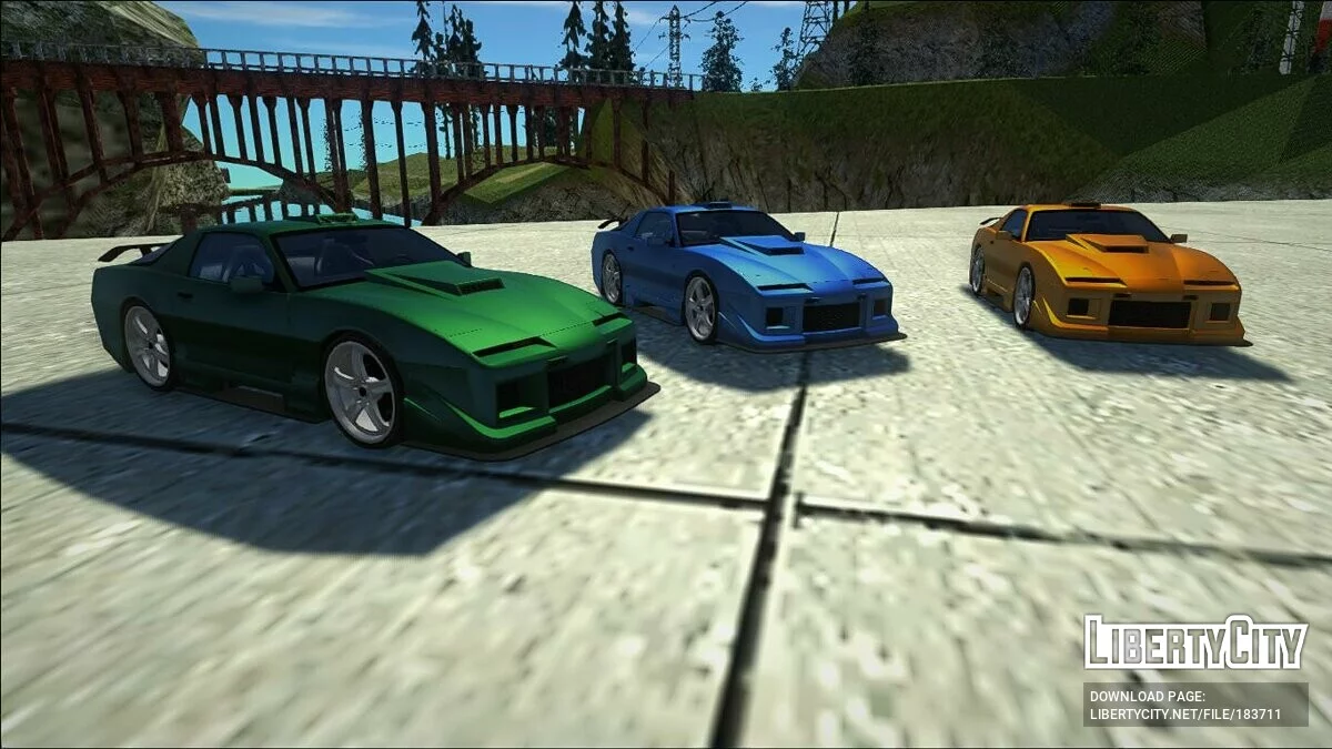 Pontiac Firebird Kustom / GTA San Andreas
