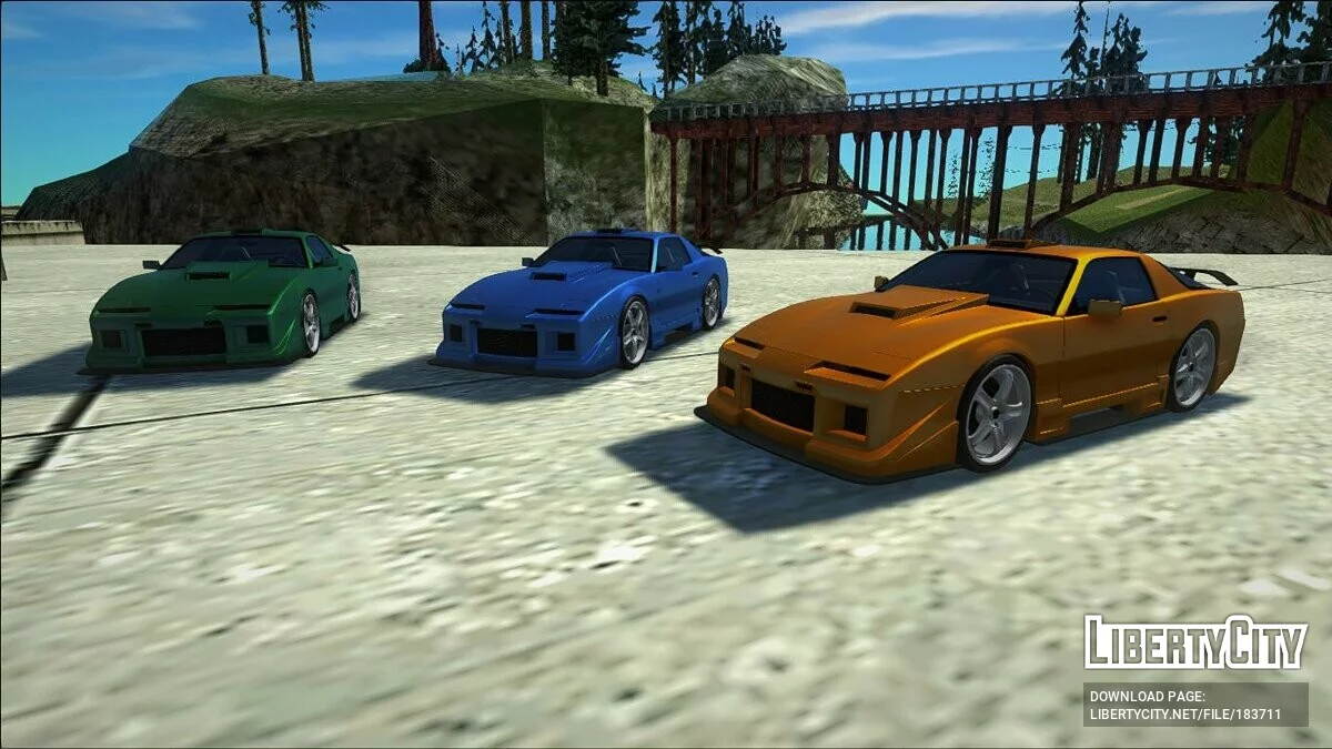 Pontiac Firebird Kustom / GTA San Andreas