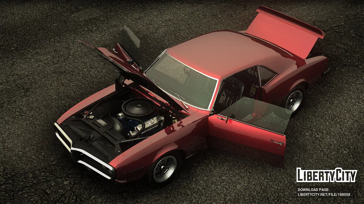 Pontiac Firebird (2337) 1968 / GTA San Andreas