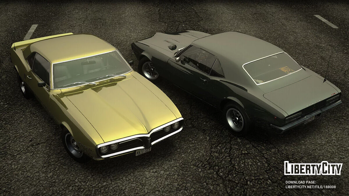 Pontiac Firebird (2337) 1968 / GTA San Andreas