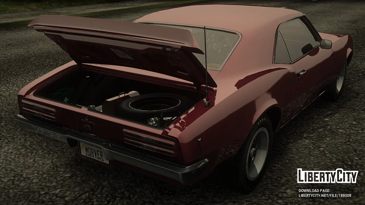 Pontiac Firebird (2337) 1968 / GTA San Andreas
