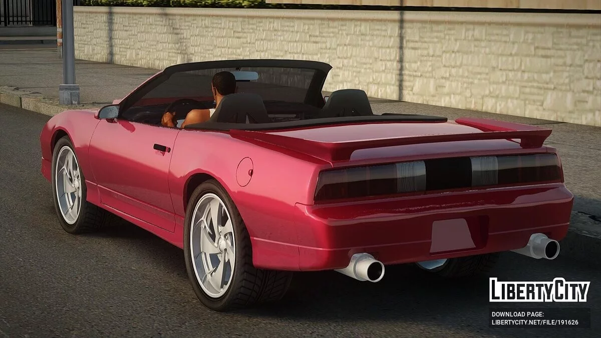 Pontiac Firebird Convertible Custom / GTA San Andreas
