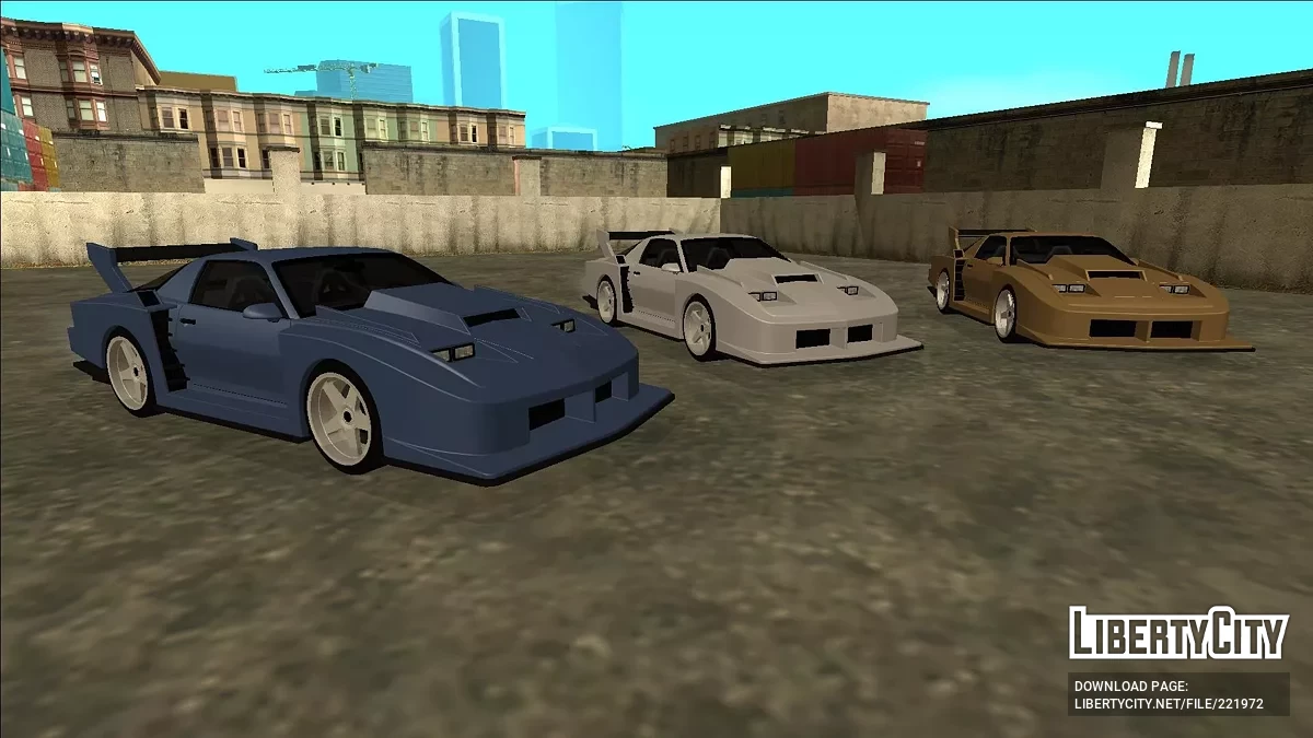 Pontiac Firebird Custom / GTA San Andreas