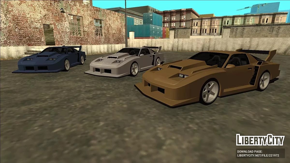 Pontiac Firebird Custom / GTA San Andreas