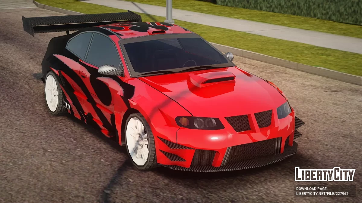 Pontiac GTO '05 Edición DTM estilo SA / GTA San Andreas