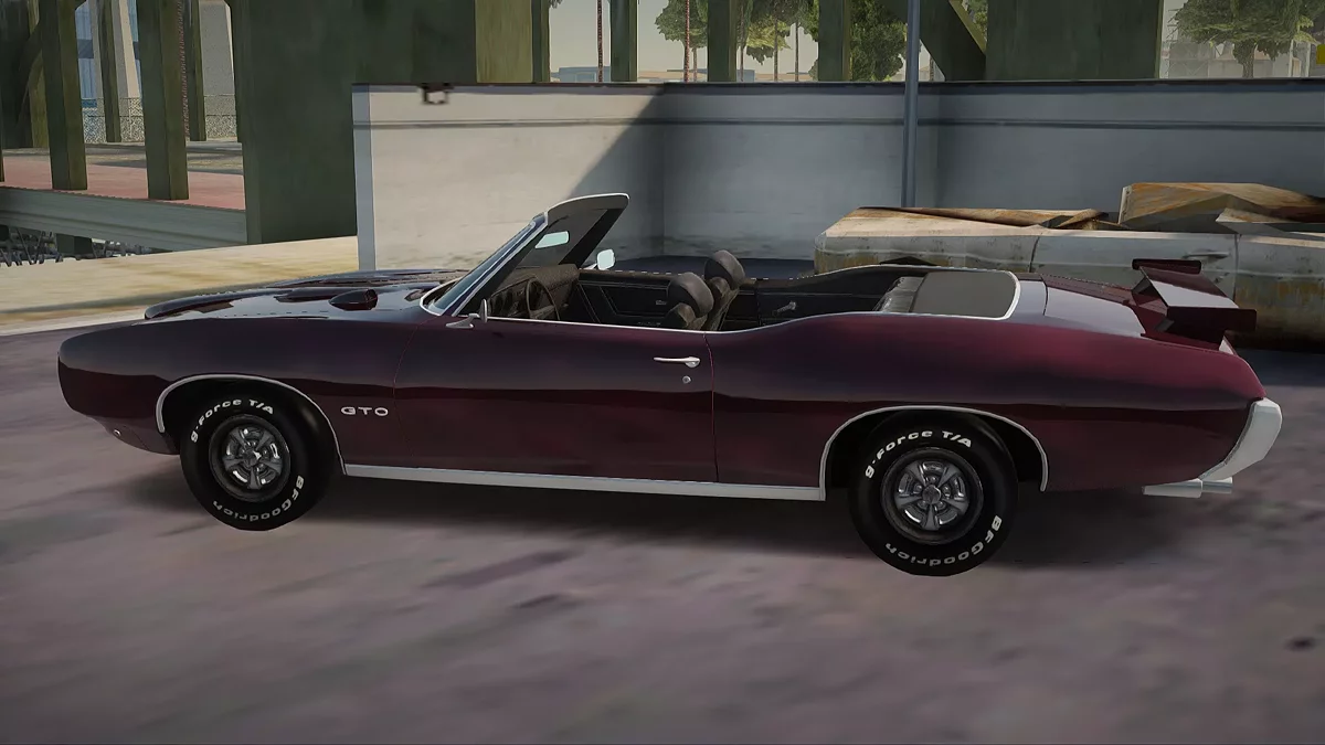 1969 Pontiac GTO Convertible / GTA San Andreas