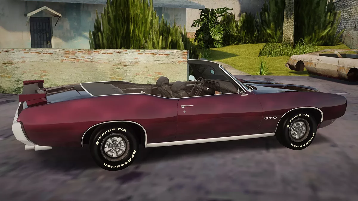 1969 Pontiac GTO Convertible / GTA San Andreas