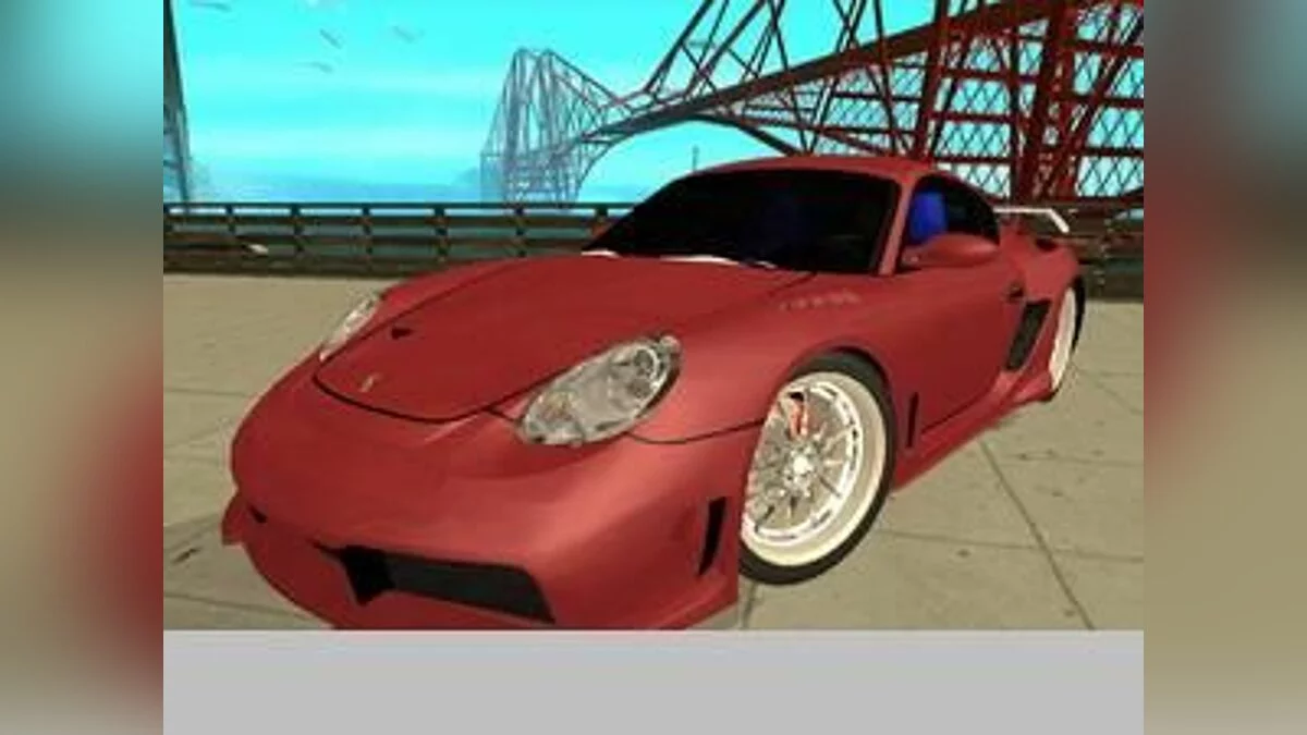 Porsche Cayman / GTA San Andreas